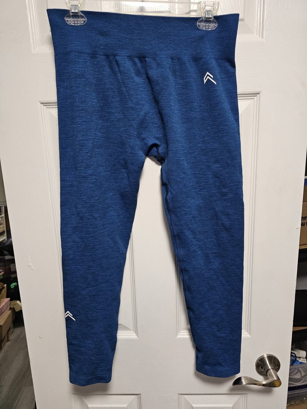 Oner Active Blue Gym Compression EFFORTLESS SEAMLESS Legging Sz-2XL